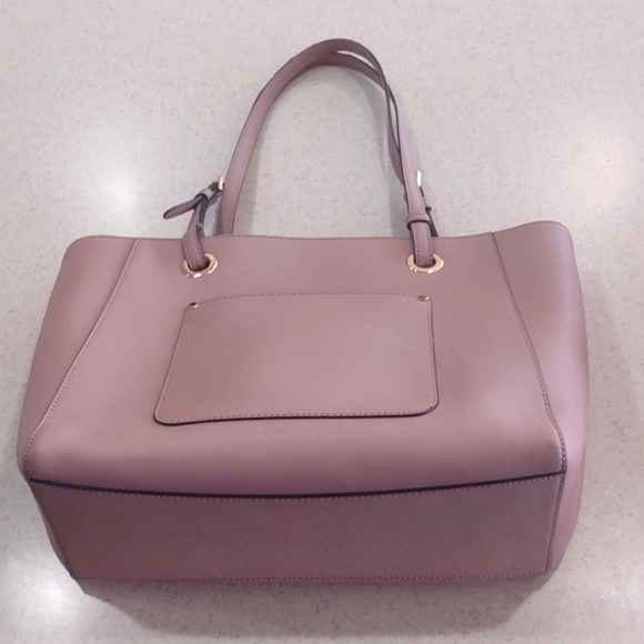 Michael Kors MK Saffiano Leather Tote in Dark Fawn Color RARE FIND! - Picture 3 of 16